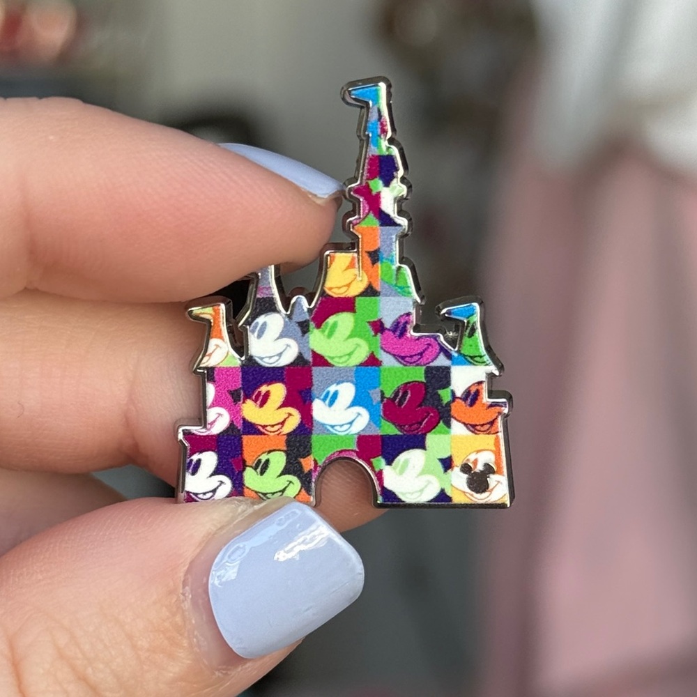 Disney Parks 2025 WDW Hidden Disney Wave B Pop Art Castle Mystery Pin